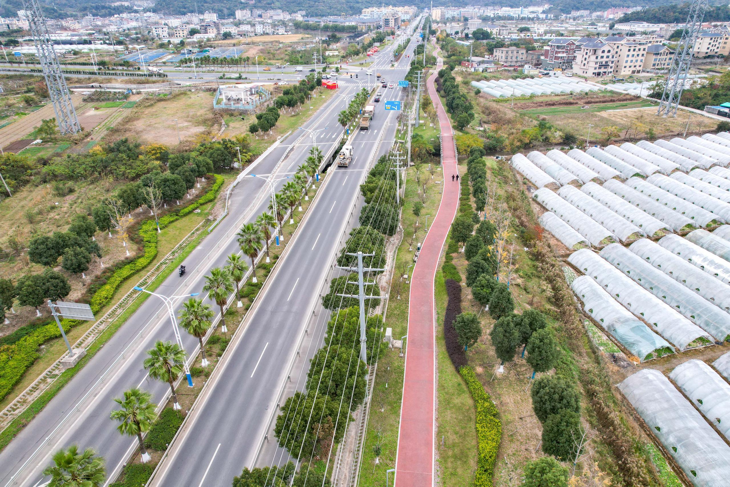 玉環(huán)市城北大道景觀建設工程（綠道部分）
